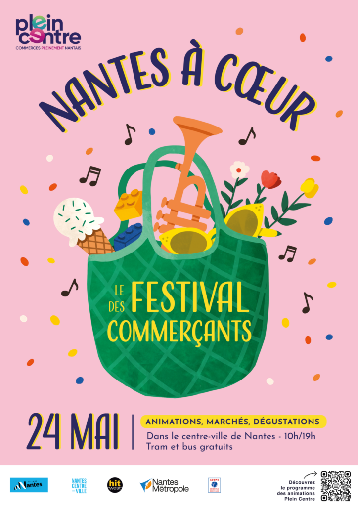 Affiche Nantes à Coeur